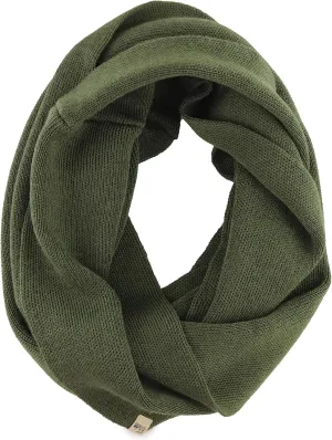 100% Merino Wool Everyday Knit Infinity Scarf - Winter Loop Scarf - Midweight Scarves for Women and Men