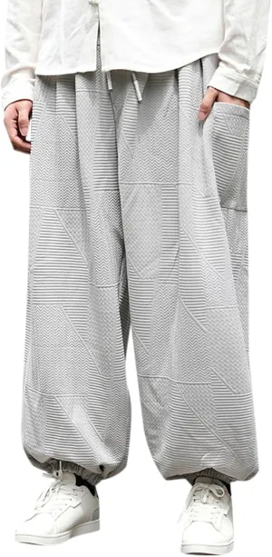2023 Men's Baggy Sweatpants Plus Size Lightweight Joggers Stylish Hiking Pants Track Running Workout Trousers Soft Sweatpant