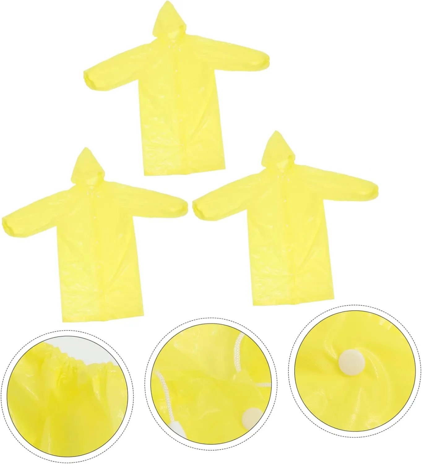 3pcs Adult Raincoat Poncho Womens Rain Jacket Womens Rain Coat Men s Waterproof Rainwear Rain Jacket for