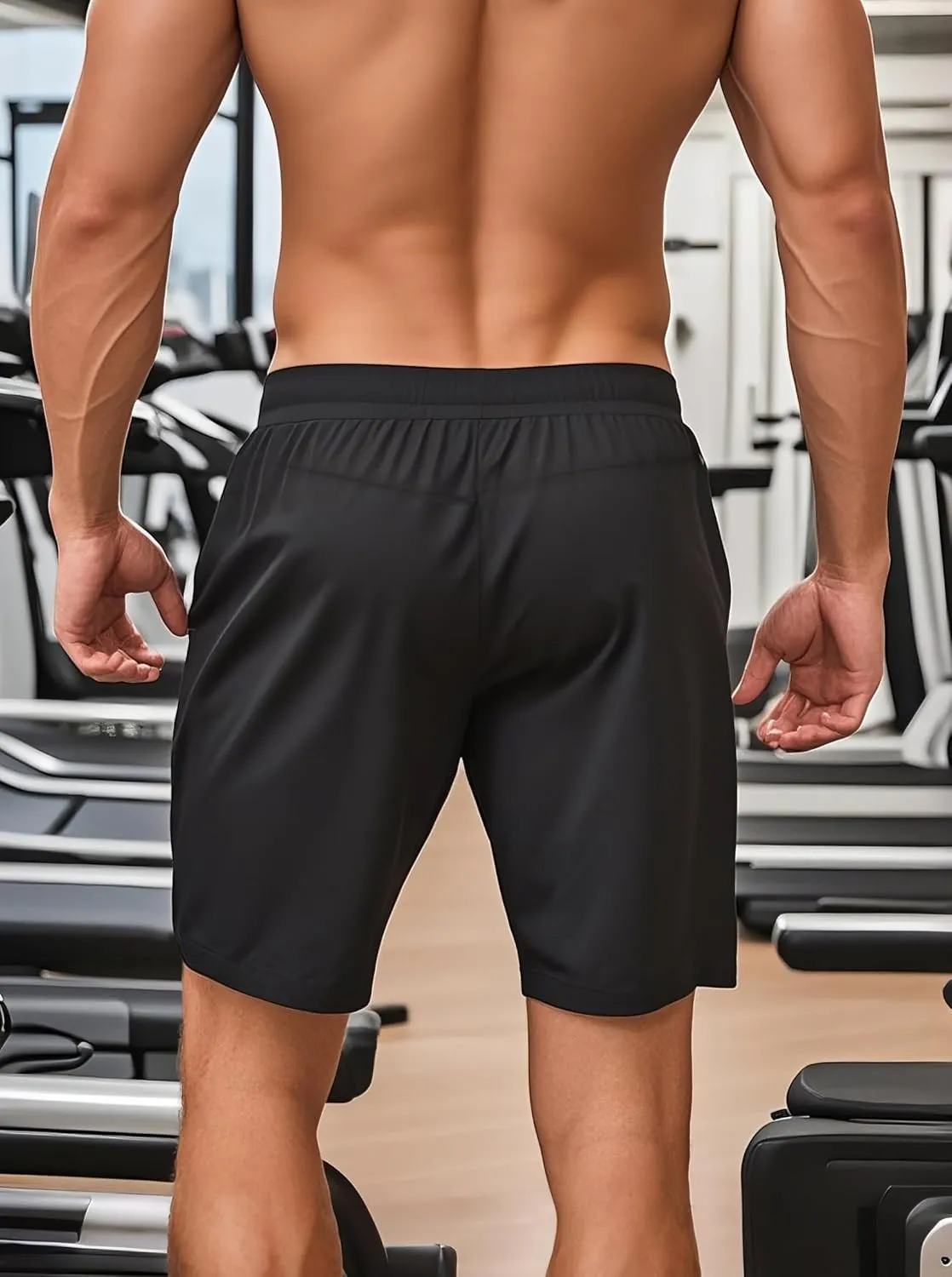 5 Pack Mens Shorts Athletic Gym Quick Dry Basketball Shorts with Pockets for Workout Running Casual Activewear