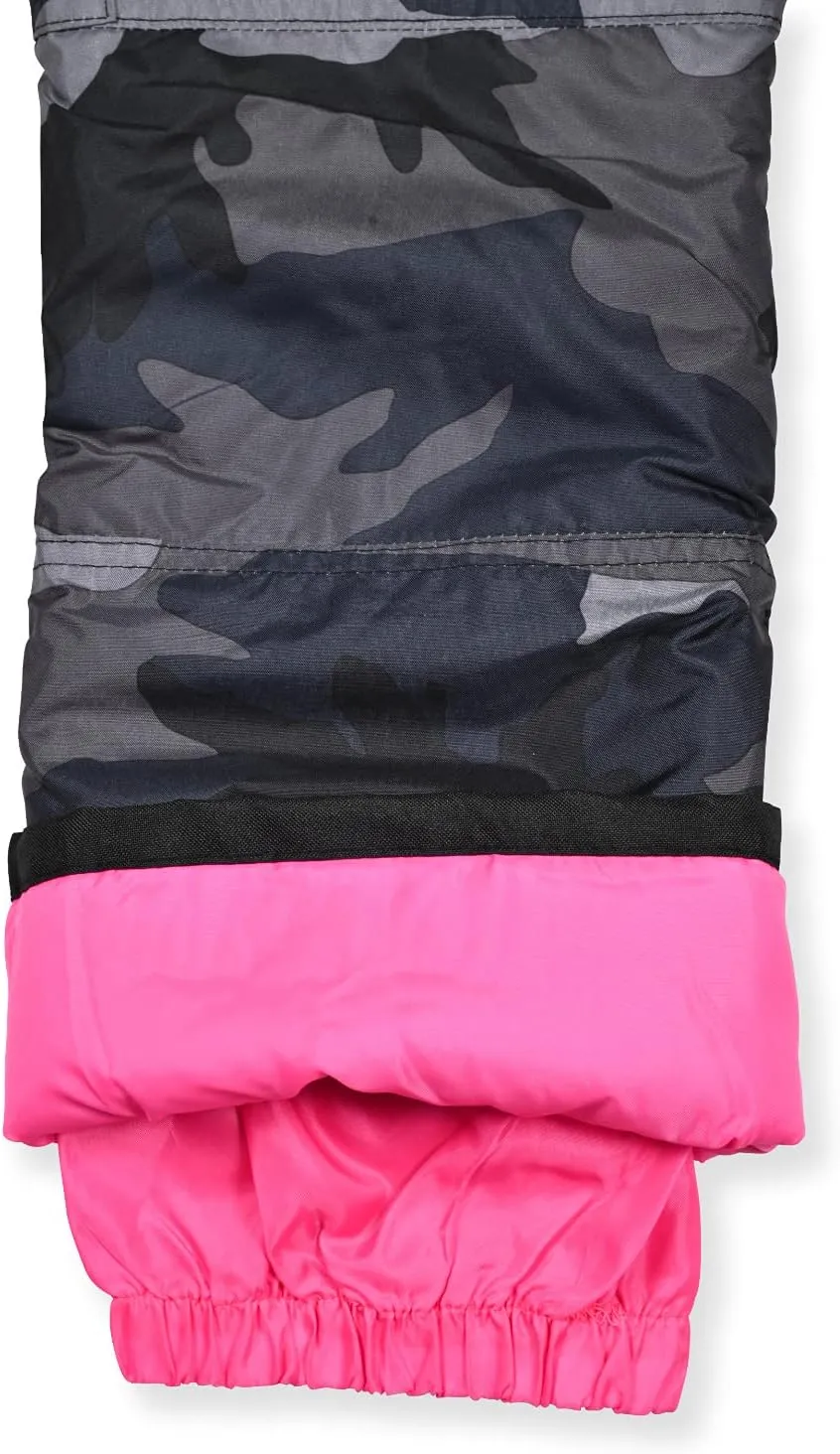 Arctic Quest Polar Fleece Water Resistant Insulated Unisex Boys and Girls Unisex Ski & Snow Bib Pants Overalls