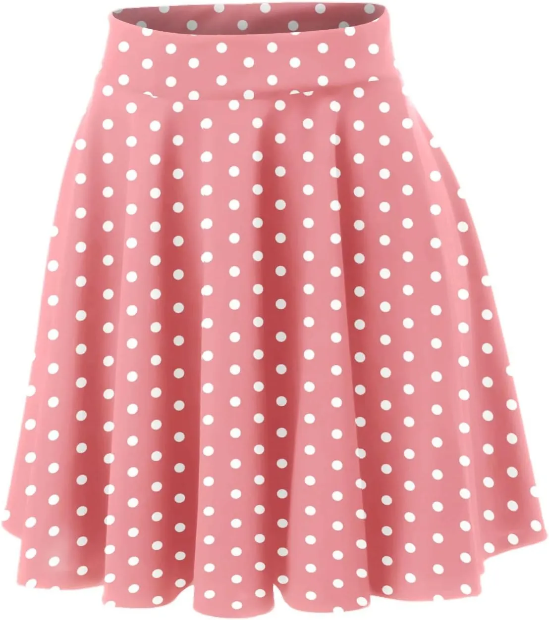 Beach Skirt for Summer Vacation Color Block Casual High Elastic Waist Pleated Knee Length Maxi Skirts for Women