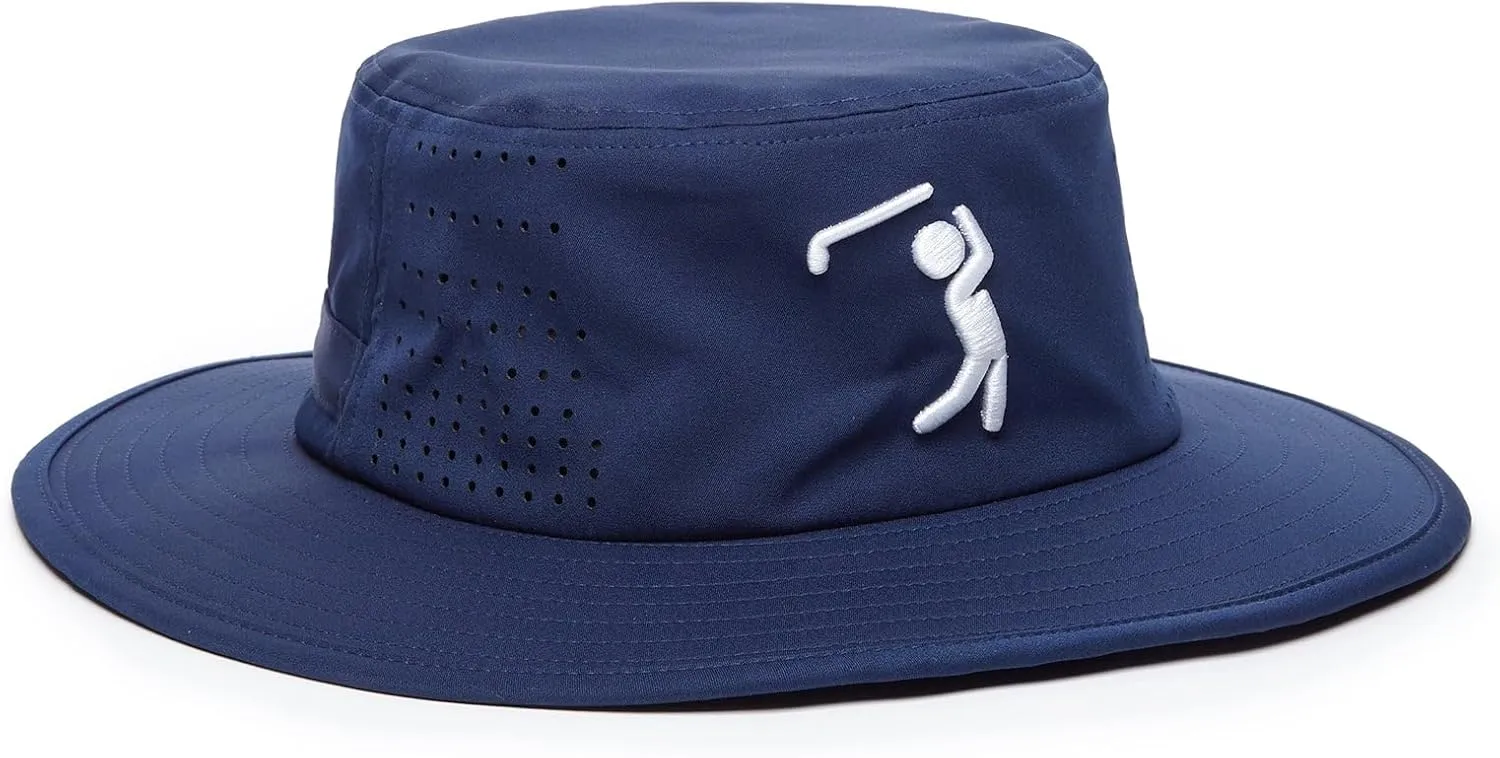 Bogey Bros Bogeyman Golf Bucket Hat – Lightweight, Packable Sun Hat for Golfers – All-Day UV Protection & Comfort