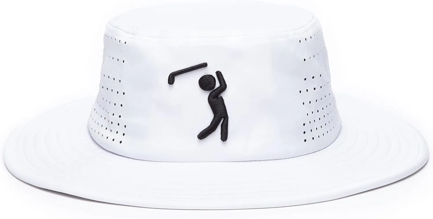 Bogey Bros Bogeyman Golf Bucket Hat – Lightweight, Packable Sun Hat for Golfers – All-Day UV Protection & Comfort