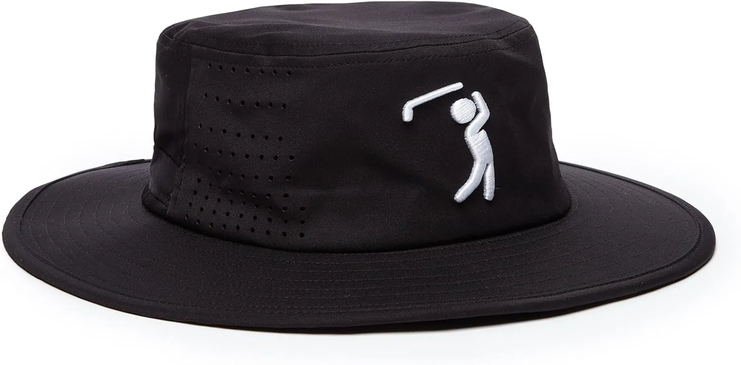 Bogey Bros Bogeyman Golf Bucket Hat – Lightweight, Packable Sun Hat for Golfers – All-Day UV Protection & Comfort