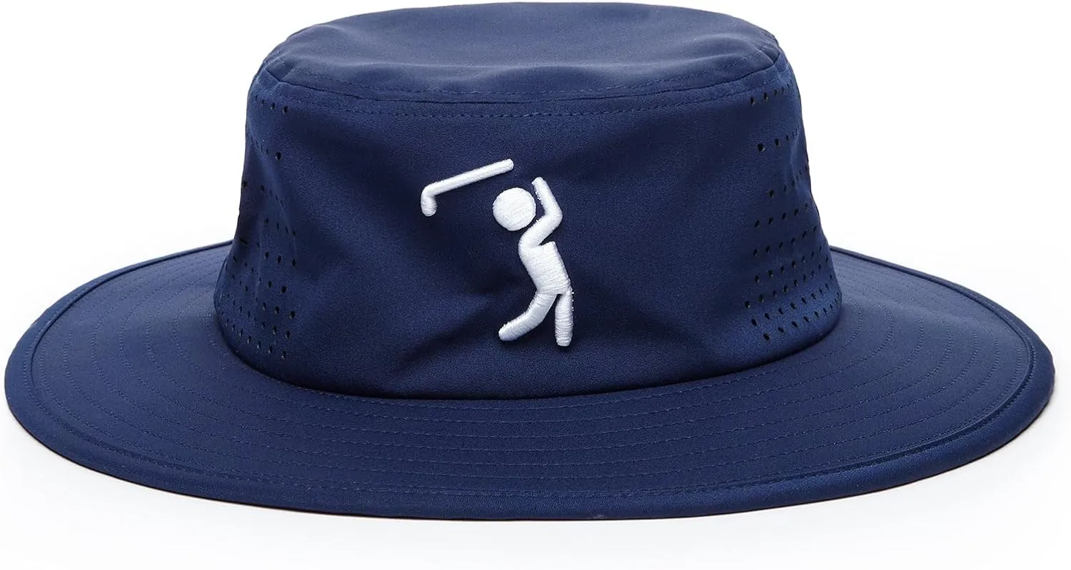 Bogey Bros Bogeyman Golf Bucket Hat – Lightweight, Packable Sun Hat for Golfers – All-Day UV Protection & Comfort