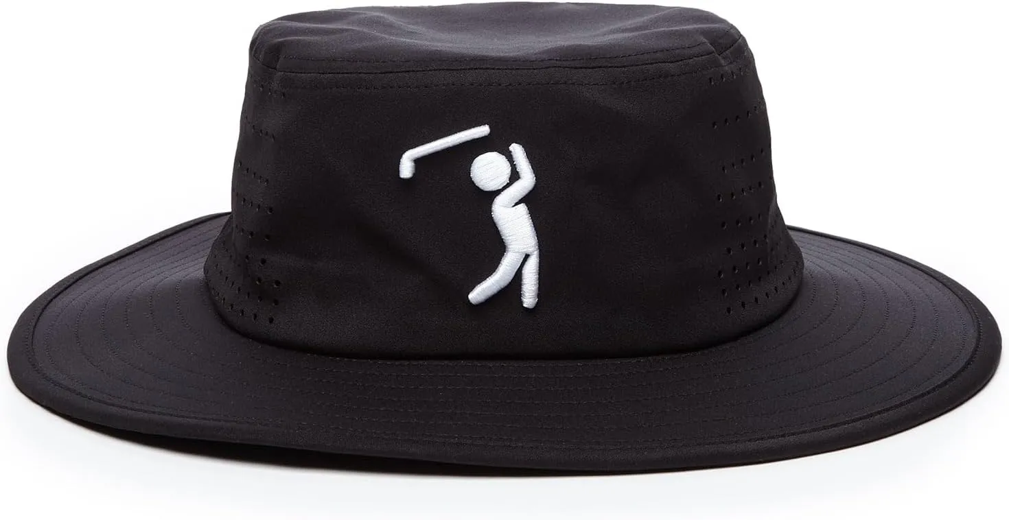 Bogey Bros Bogeyman Golf Bucket Hat – Lightweight, Packable Sun Hat for Golfers – All-Day UV Protection & Comfort