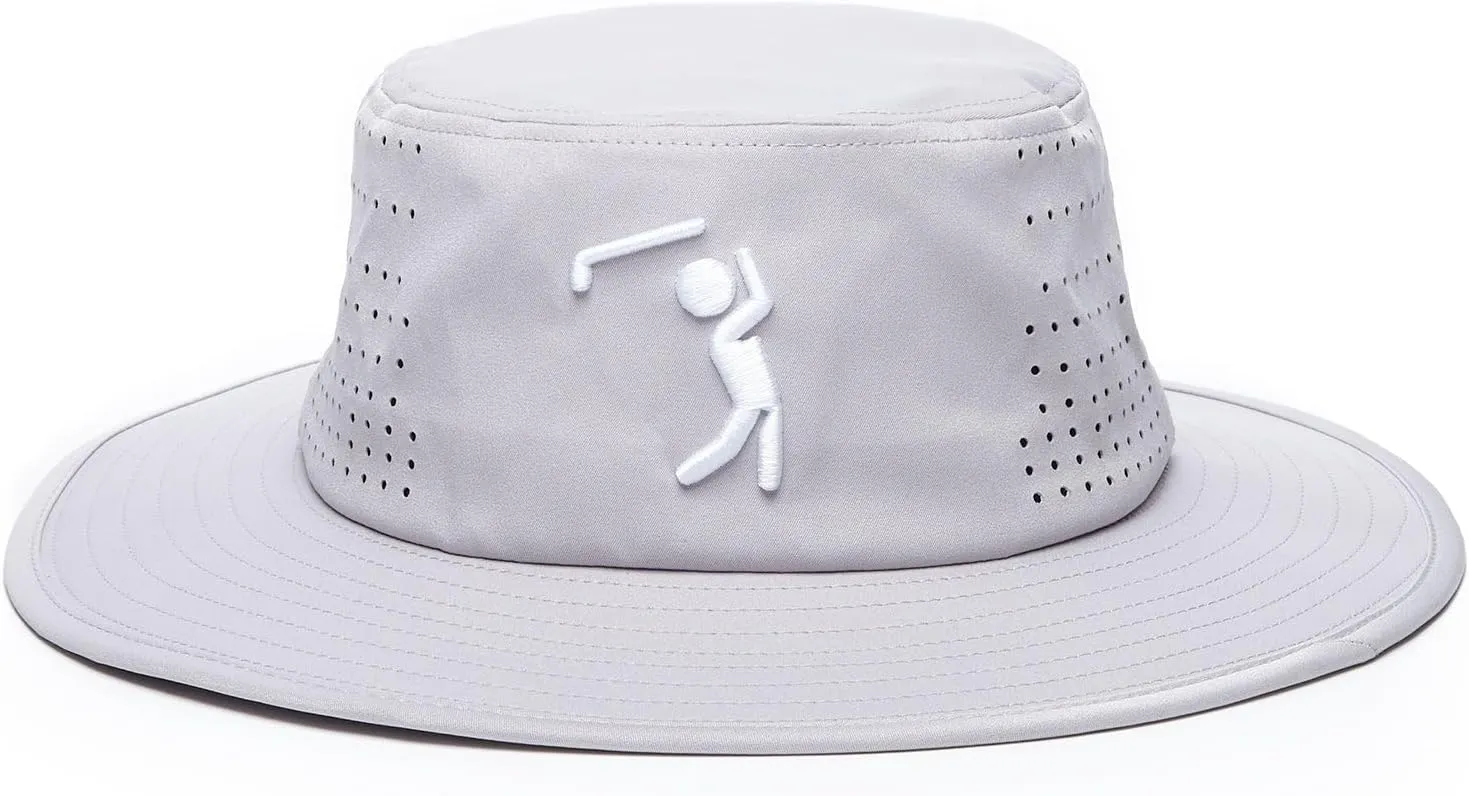 Bogey Bros Bogeyman Golf Bucket Hat – Lightweight, Packable Sun Hat for Golfers – All-Day UV Protection & Comfort