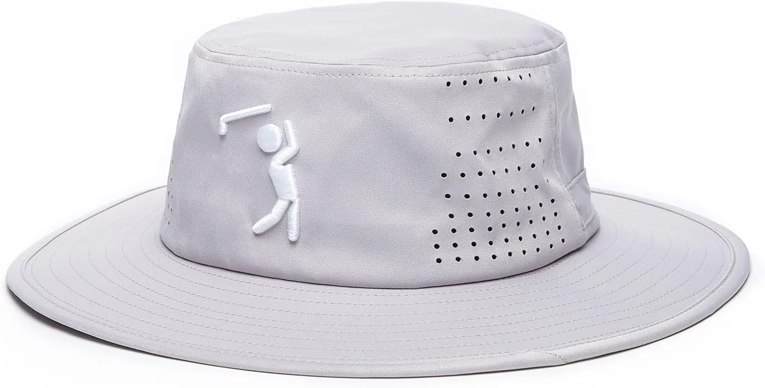Bogey Bros Bogeyman Golf Bucket Hat – Lightweight, Packable Sun Hat for Golfers – All-Day UV Protection & Comfort