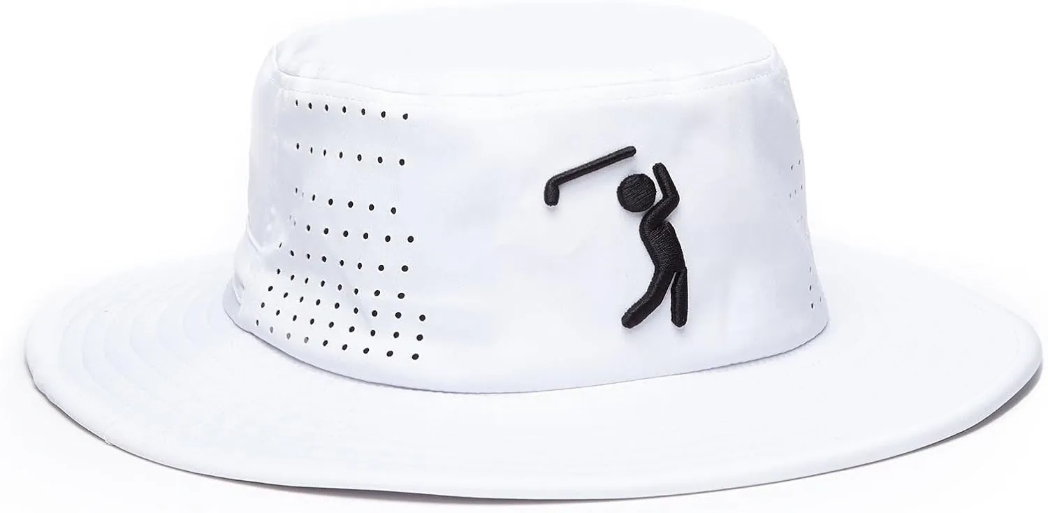 Bogey Bros Bogeyman Golf Bucket Hat – Lightweight, Packable Sun Hat for Golfers – All-Day UV Protection & Comfort
