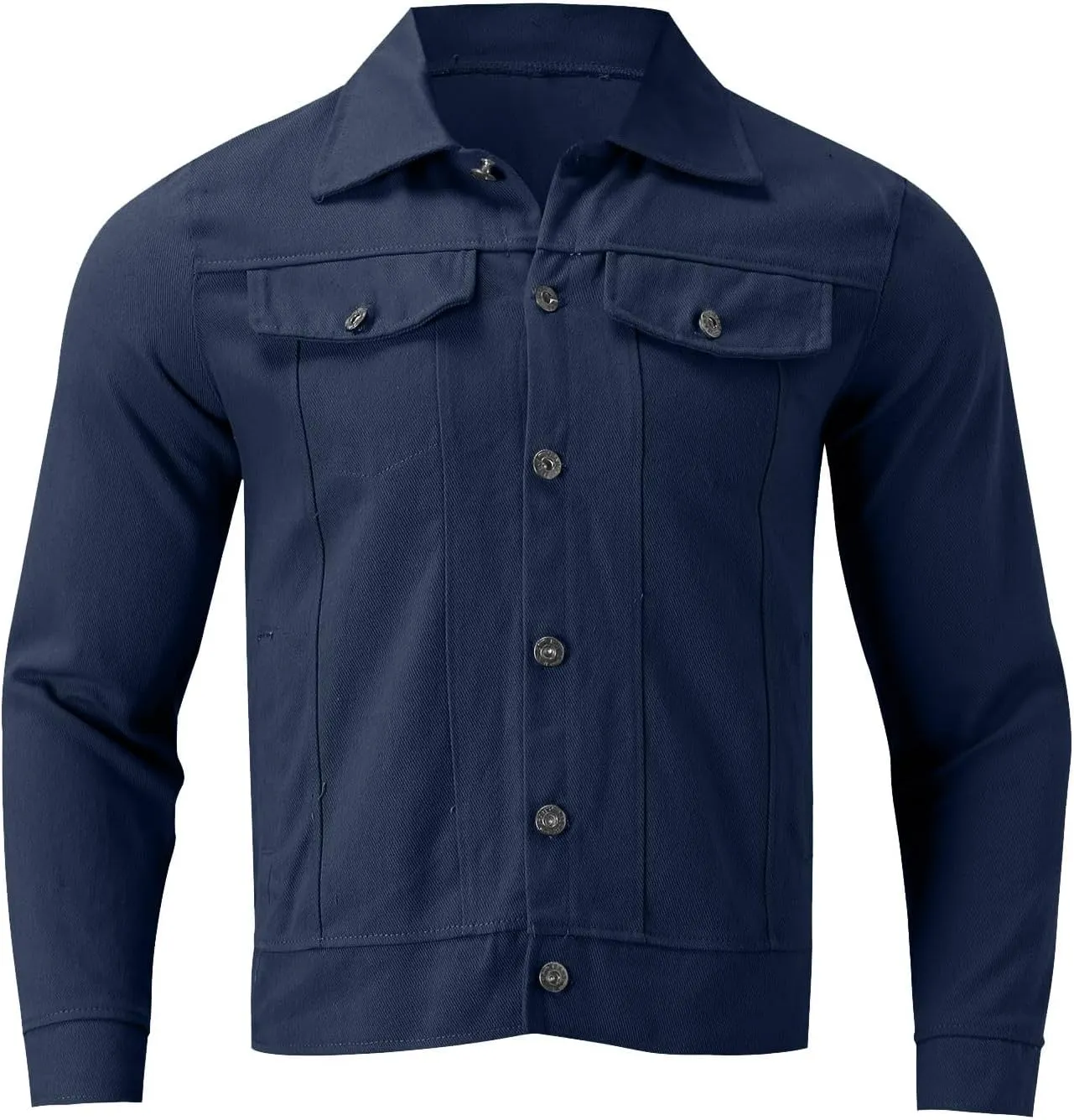 Bomber Jacket Men, Men's Lightweight Bomber Jacket Windbreaker Slim Fit Active Coat Outerwear Button Down Jackets