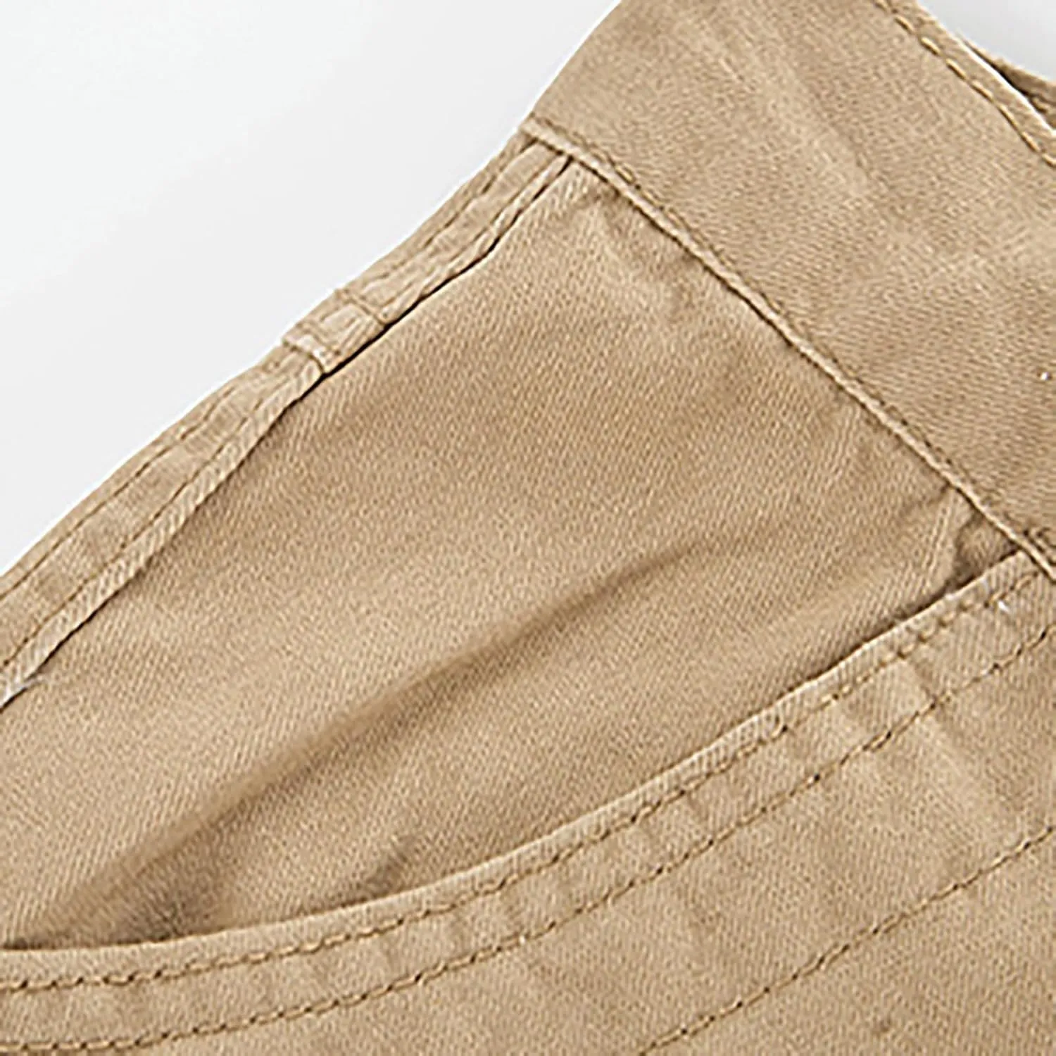 Cargo Pants Men Thickened Pants Cotton Pocket Multi Color Large Sanitary Trousers Lightweight Hiking Trousers