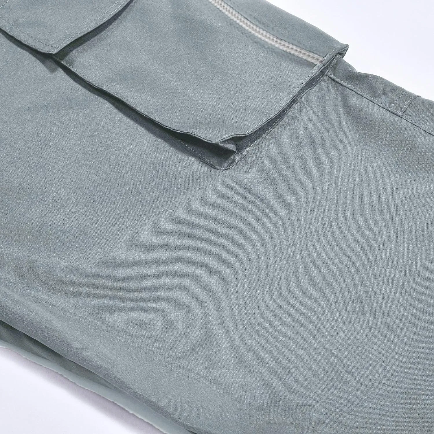 Cargo Pants Waist Color Sports Hat Multi Woven Pocket Foot Rope Solid Hiking Outdoor Track Jogging Sweatpants Pants