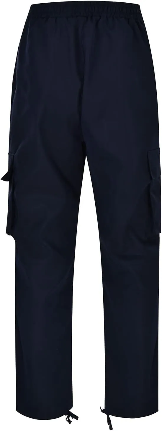 Cargo Pants Waist Color Sports Hat Multi Woven Pocket Foot Rope Solid Hiking Outdoor Track Jogging Sweatpants Pants
