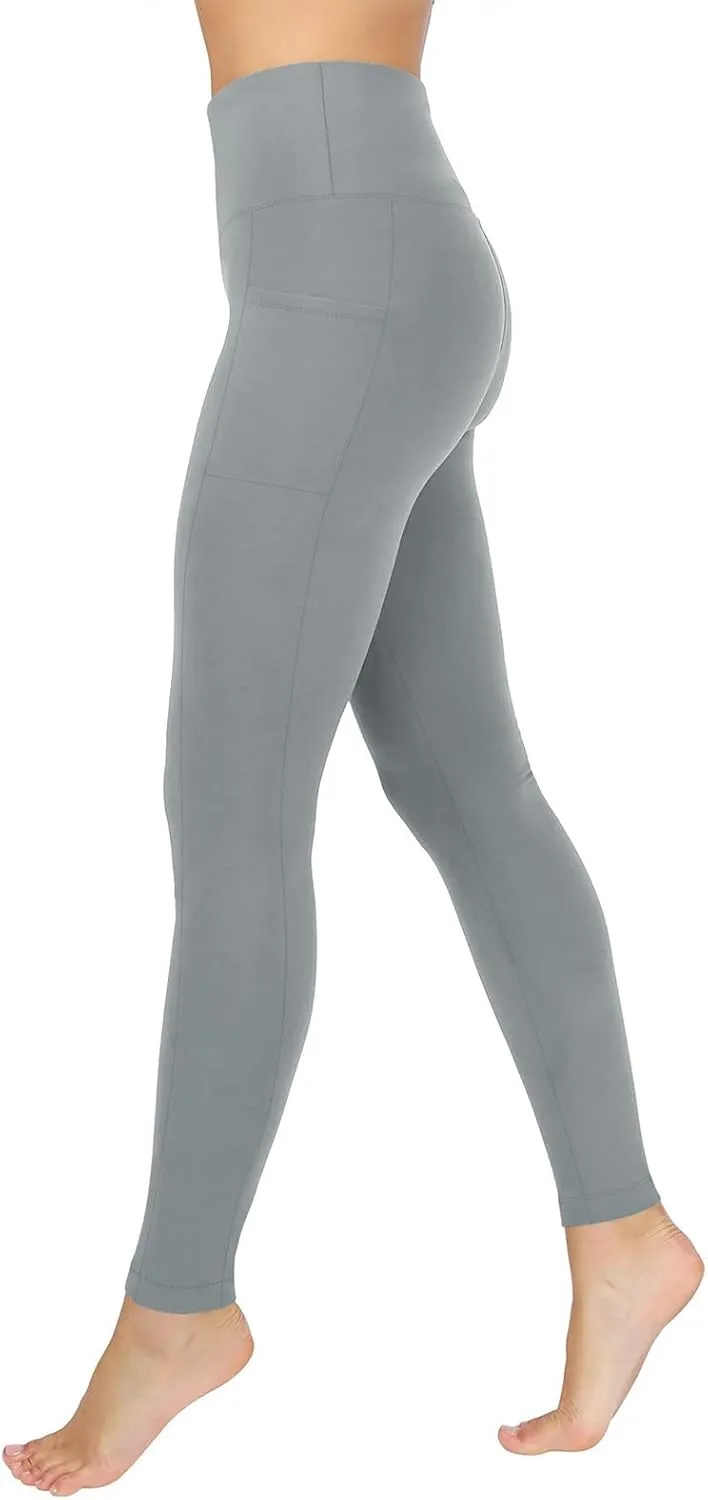DASAYO Yoga Pants with Pockets for Women High Waist Tummy Control Activewear Leggings Stretchy Fitness Workout Leggings