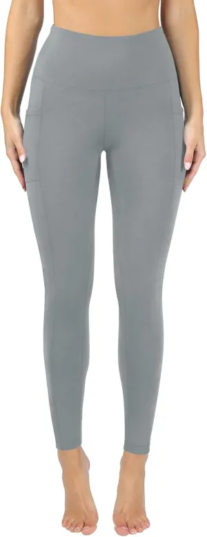 DASAYO Yoga Pants with Pockets for Women High Waist Tummy Control Activewear Leggings Stretchy Fitness Workout Leggings