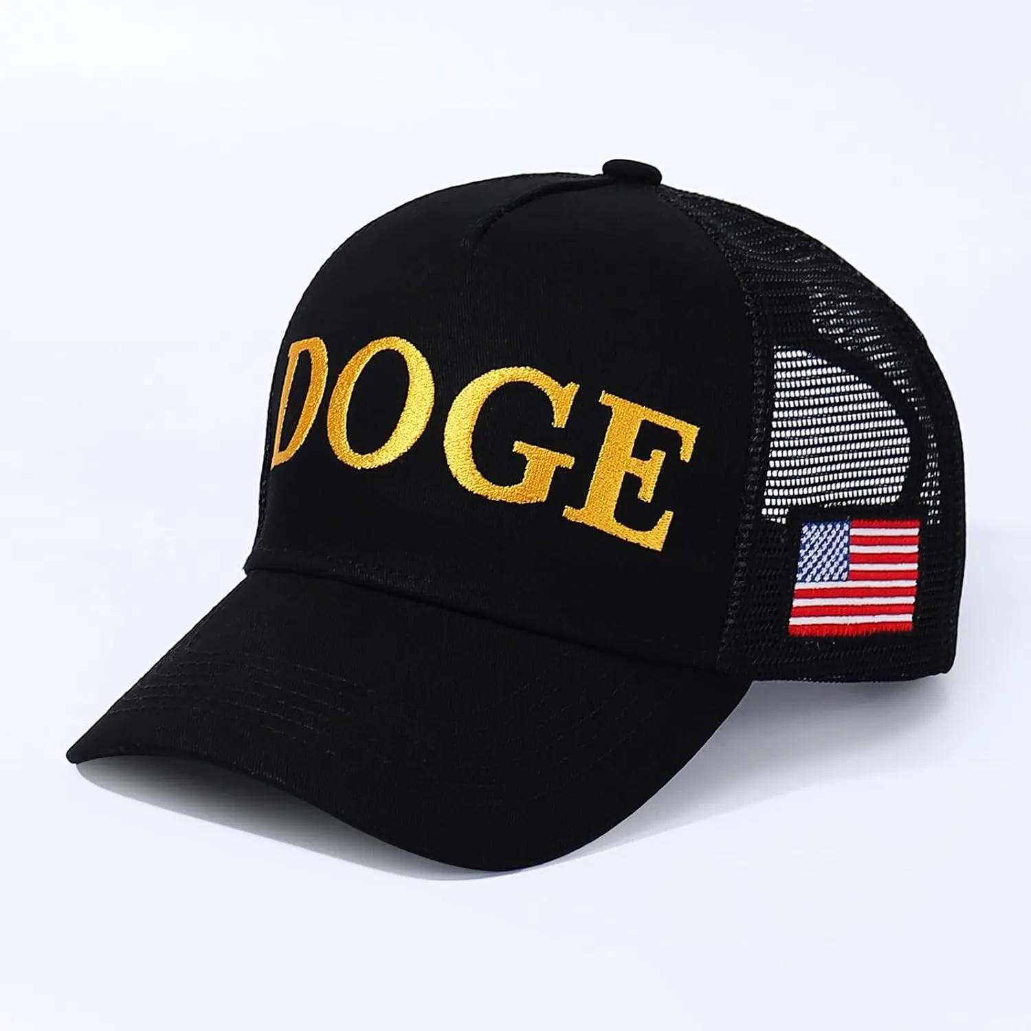 Doge Hat Elon Musk Inspired Embroidered Dad Cap- Government Efficiency Embroidered Baseball Hat, Adjustable Cotton Cap