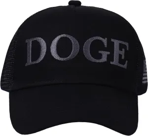 Doge Hat Elon Musk Inspired Embroidered Dad Cap- Government Efficiency Embroidered Baseball Hat, Adjustable Cotton Cap