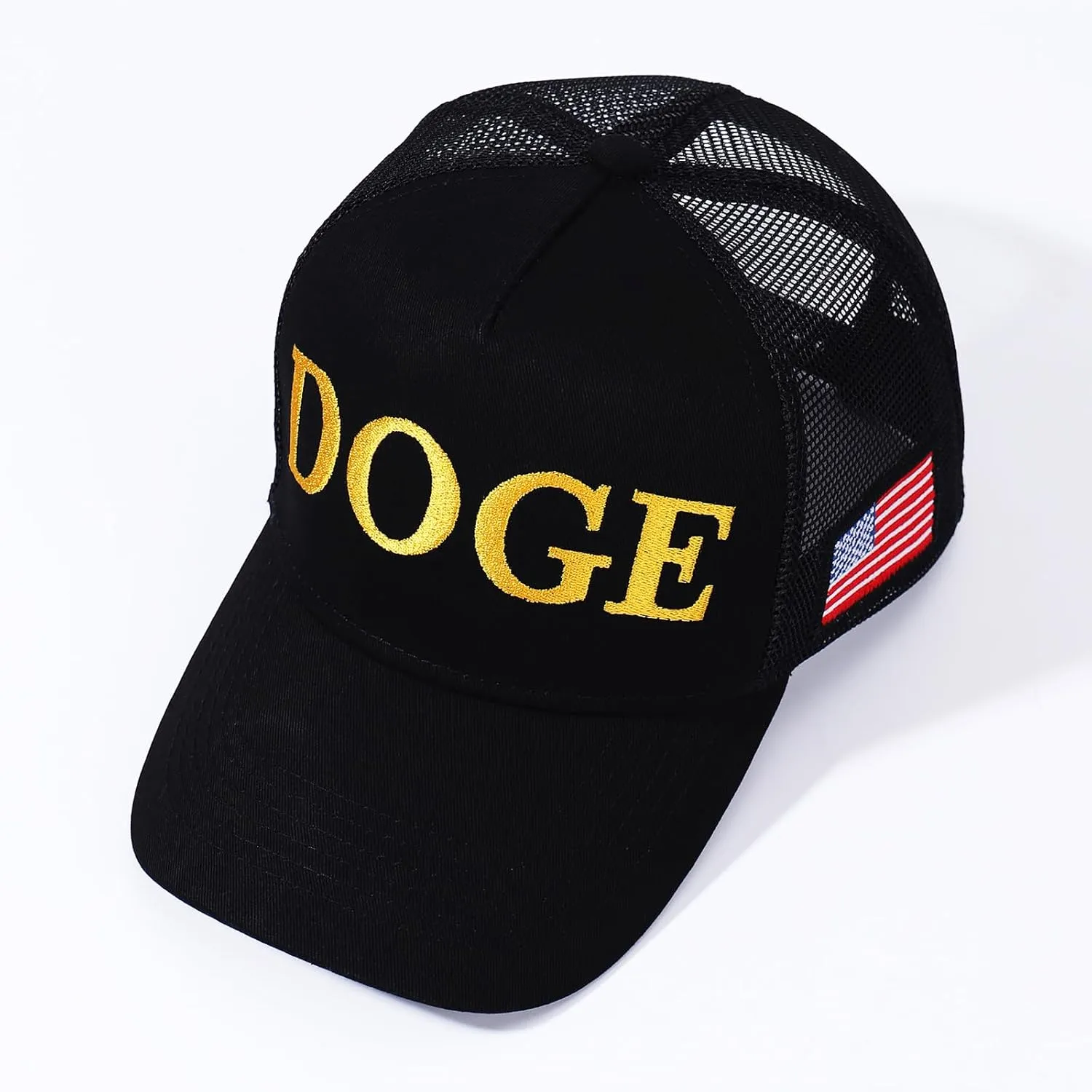 Doge Hat Elon Musk Inspired Embroidered Dad Cap- Government Efficiency Embroidered Baseball Hat, Adjustable Cotton Cap