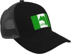 Flag of Aroostook County, Maine Baseball Cap for Men Women Mesh Back Hat Adjustable Trucker Hats Breathable Snapback Caps