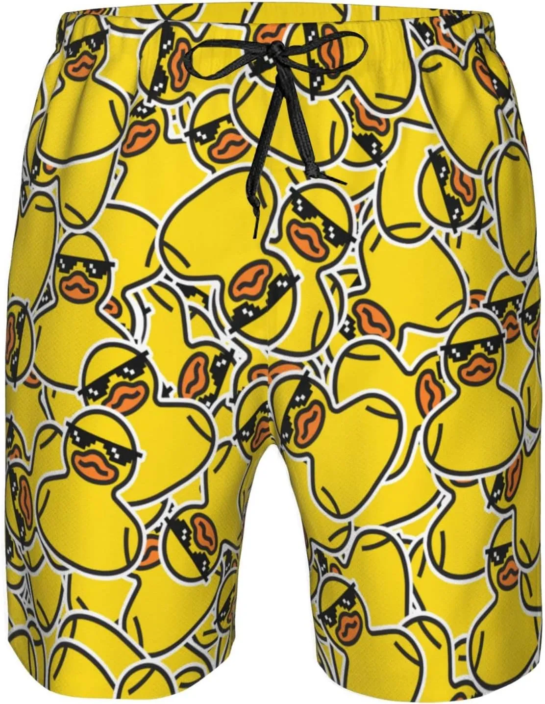 FREEHOTU Men's Swim Trunks Beach Board Shorts Quick Dry Swimwear Sports with Pockets