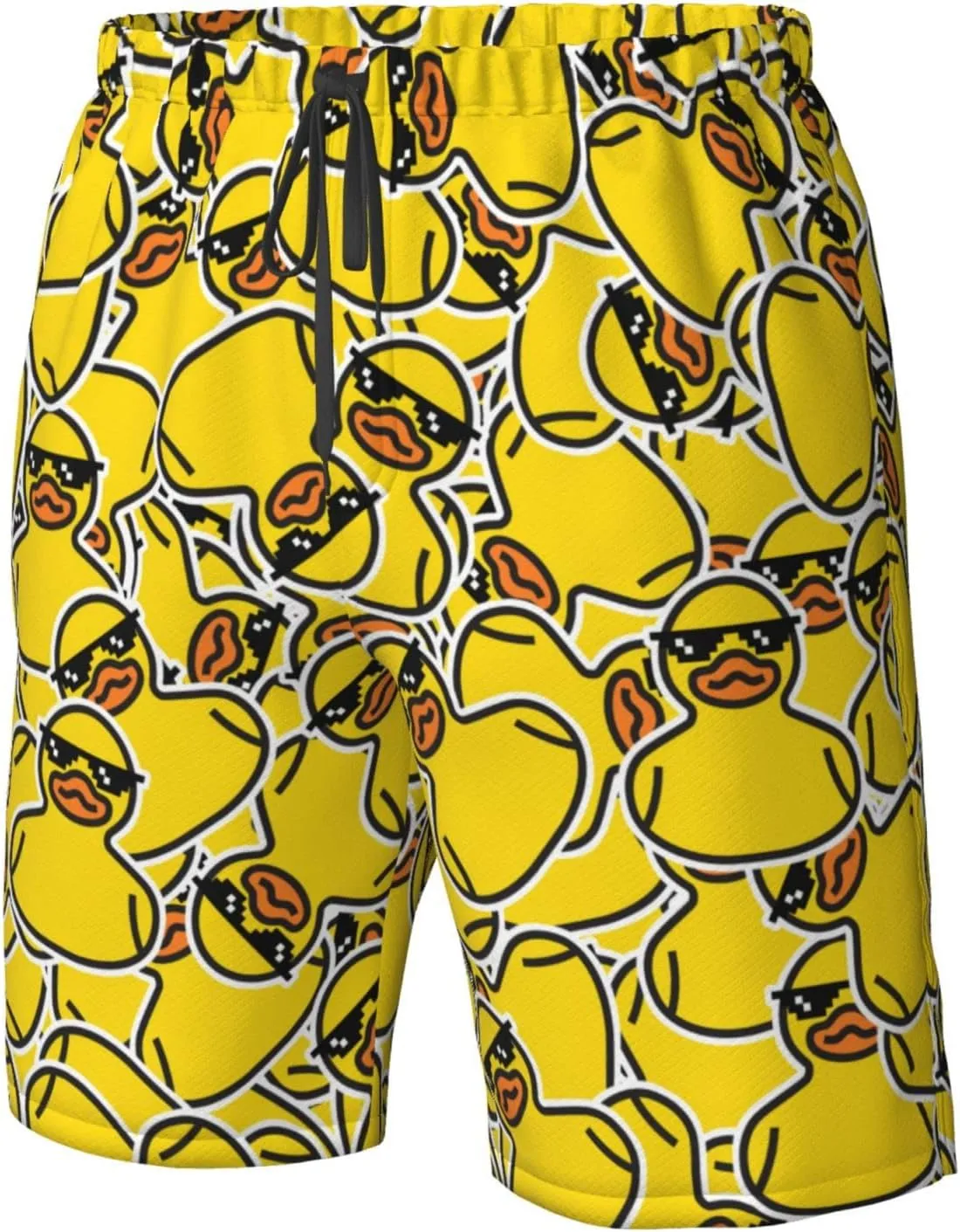 FREEHOTU Men's Swim Trunks Beach Board Shorts Quick Dry Swimwear Sports with Pockets