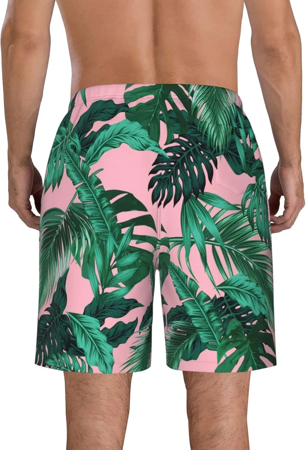 FREEHOTU Men's Swim Trunks Beach Board Shorts Quick Dry Swimwear Sports with Pockets