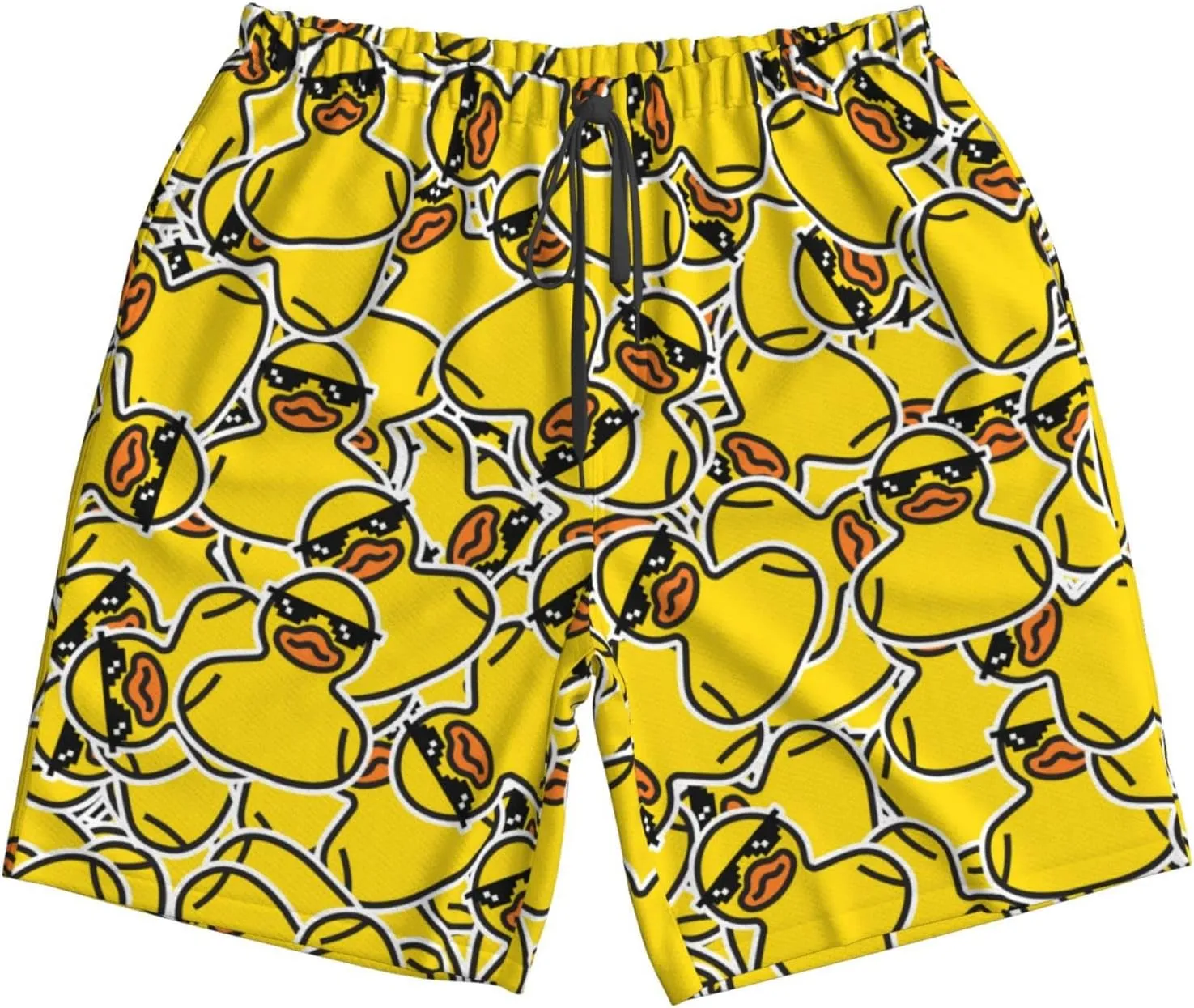 FREEHOTU Men's Swim Trunks Beach Board Shorts Quick Dry Swimwear Sports with Pockets