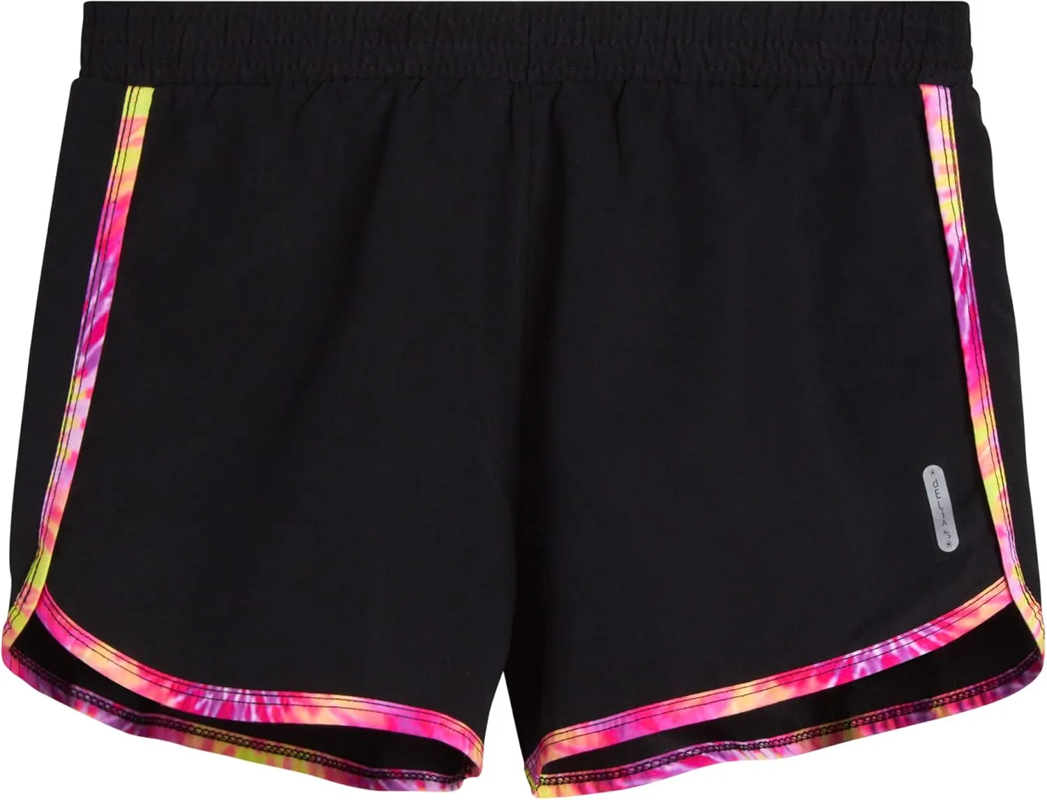 Girls Athletic Shorts - 4 Pack Woven Activewear Dolphin Shorts for Girls with Fanny Pack (Sizes: 4-16)