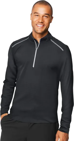 Hanes Men's Sport Performance Quarter-Zip Pullover