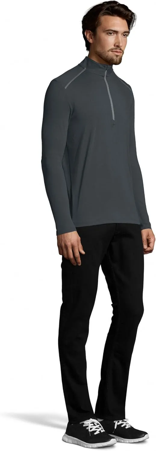 Hanes Men's Sport Performance Quarter-Zip Pullover