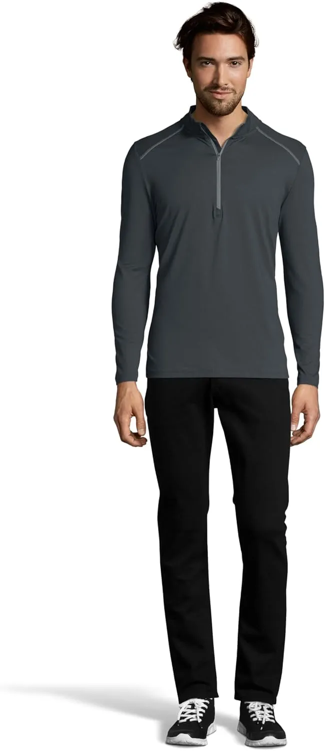Hanes Men's Sport Performance Quarter-Zip Pullover