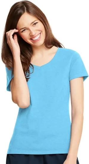 Hanes Women's X-Temp V-Neck T-Shirt