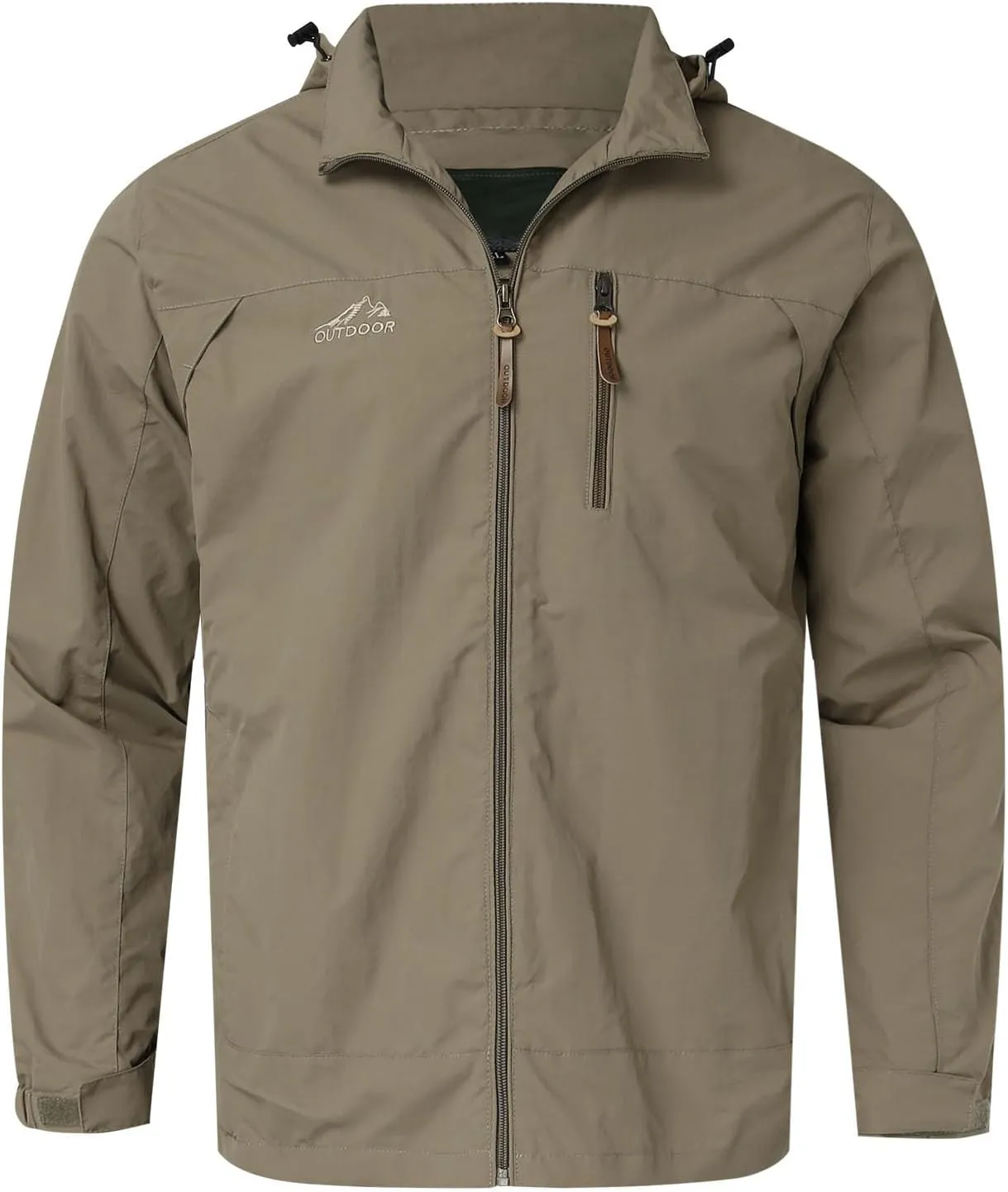 Jackets for Men, Men's Bomber Jacket Lightweight Jacket Full Zip Light Windbreaker Casual Stylish Golf Jackets Coats