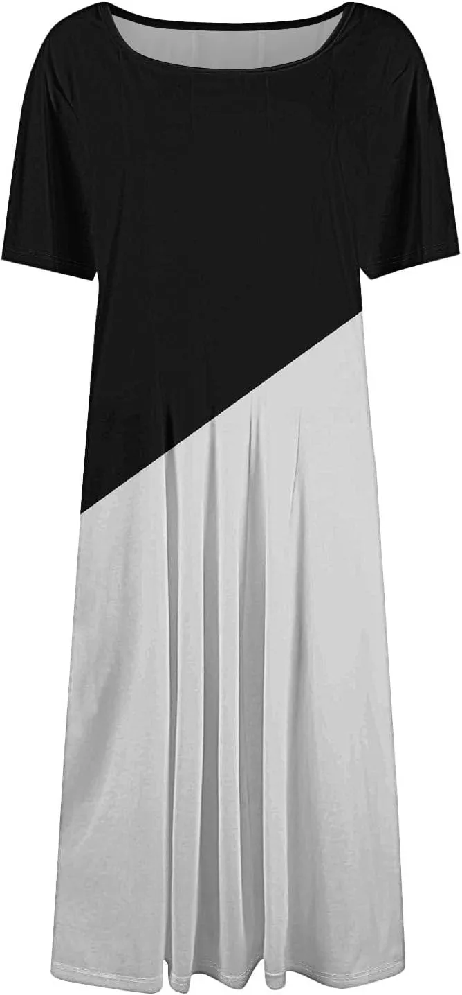 Linen Dress Summer Dresses for Women Plus Size Beach Dress Casual Sundresses Sexy Sleeveless Dress Flowy Midi