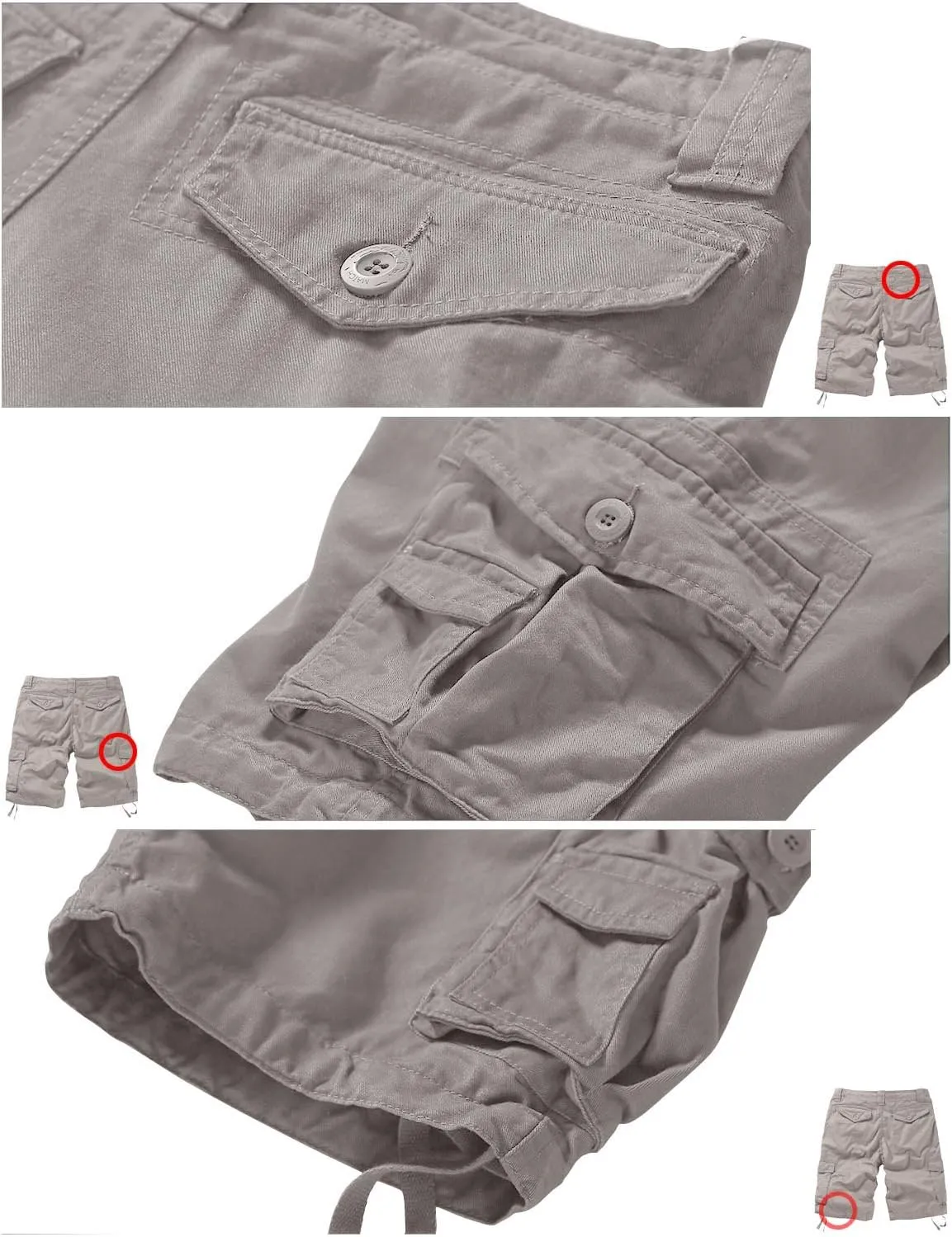 Match Men's Wild Cargo Shorts