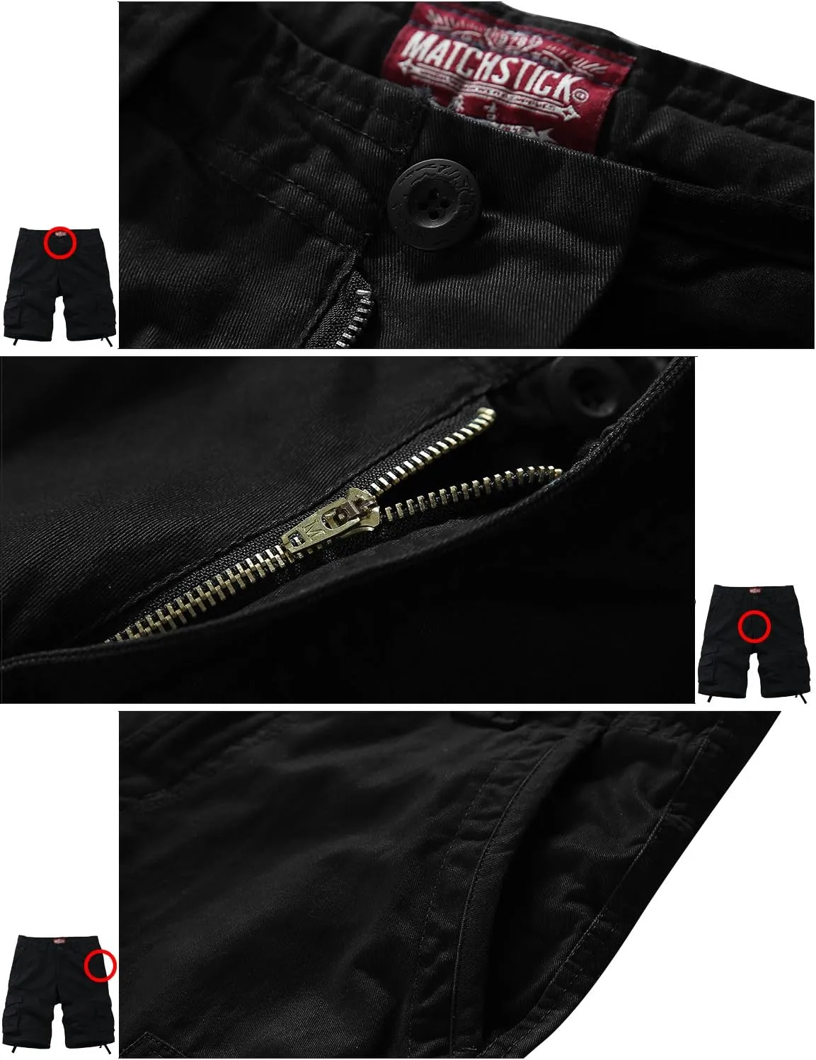Match Men's Wild Cargo Shorts