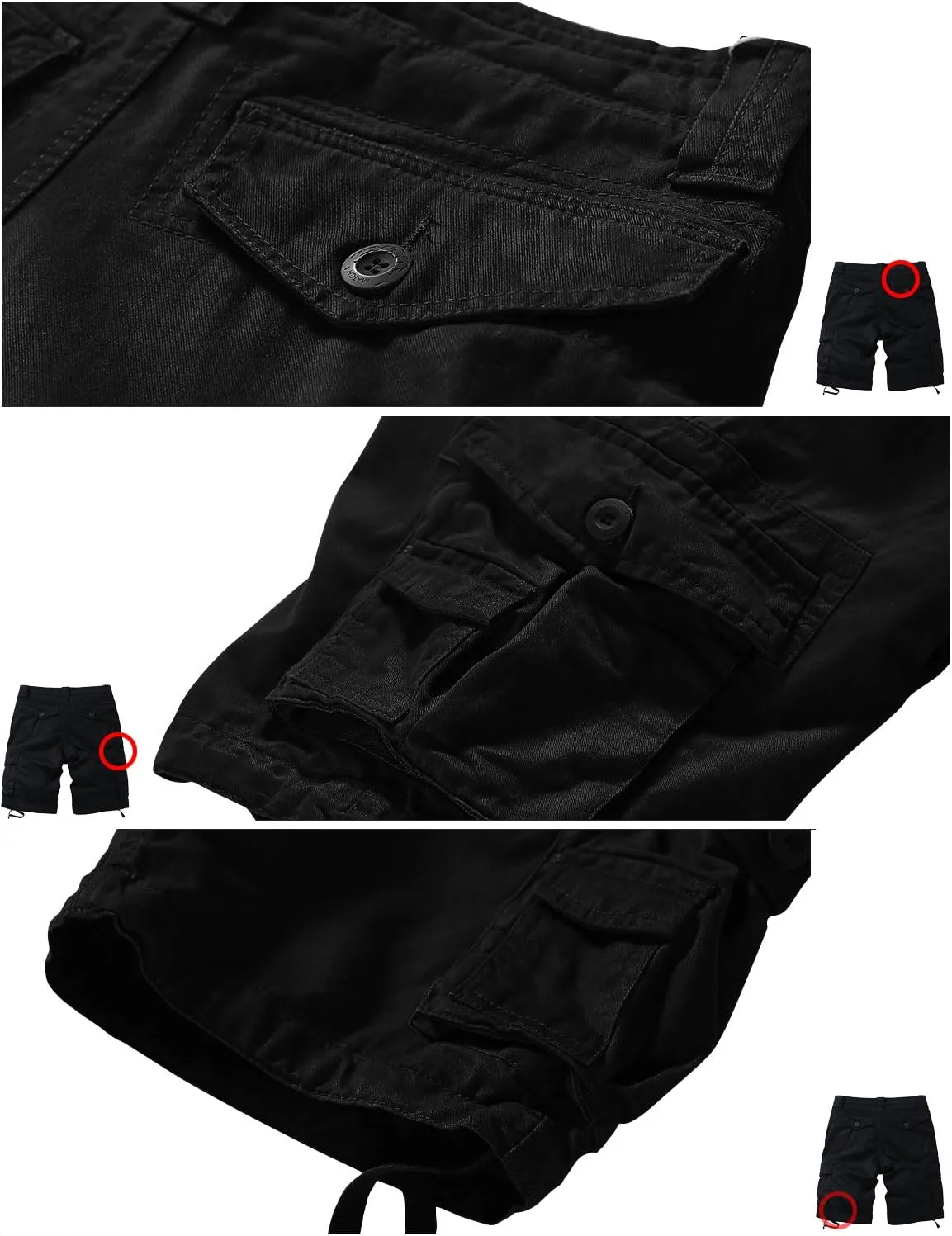 Match Men's Wild Cargo Shorts