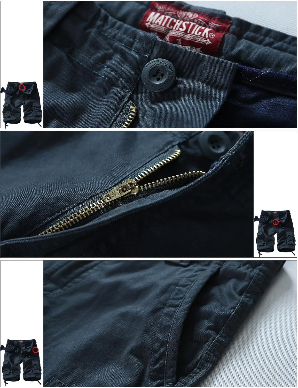 Match Men's Wild Cargo Shorts