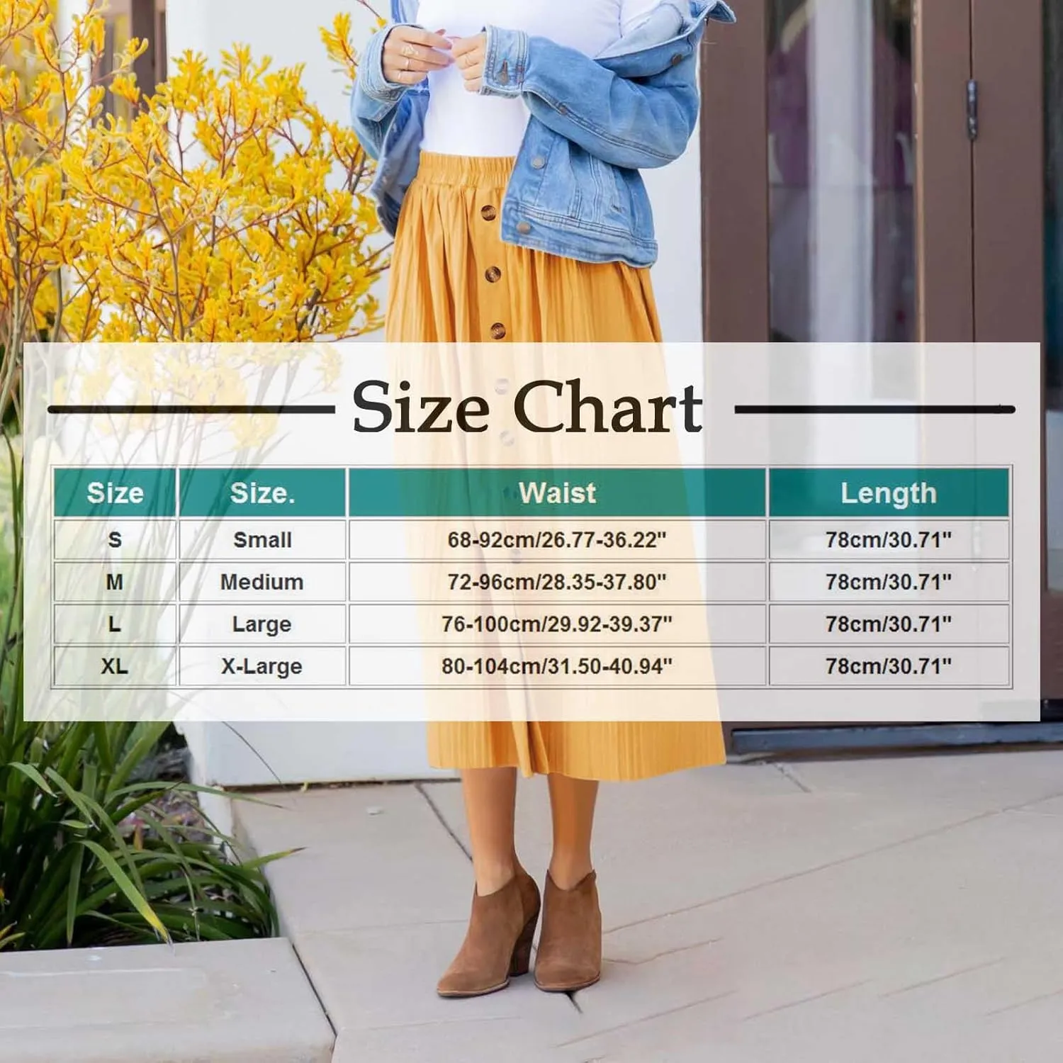 Maxi Summer Skirts for Women Solid Color High Elastic Waist Pleated Flowy Skirt 2025 Dressy Vacation Beach Sundress