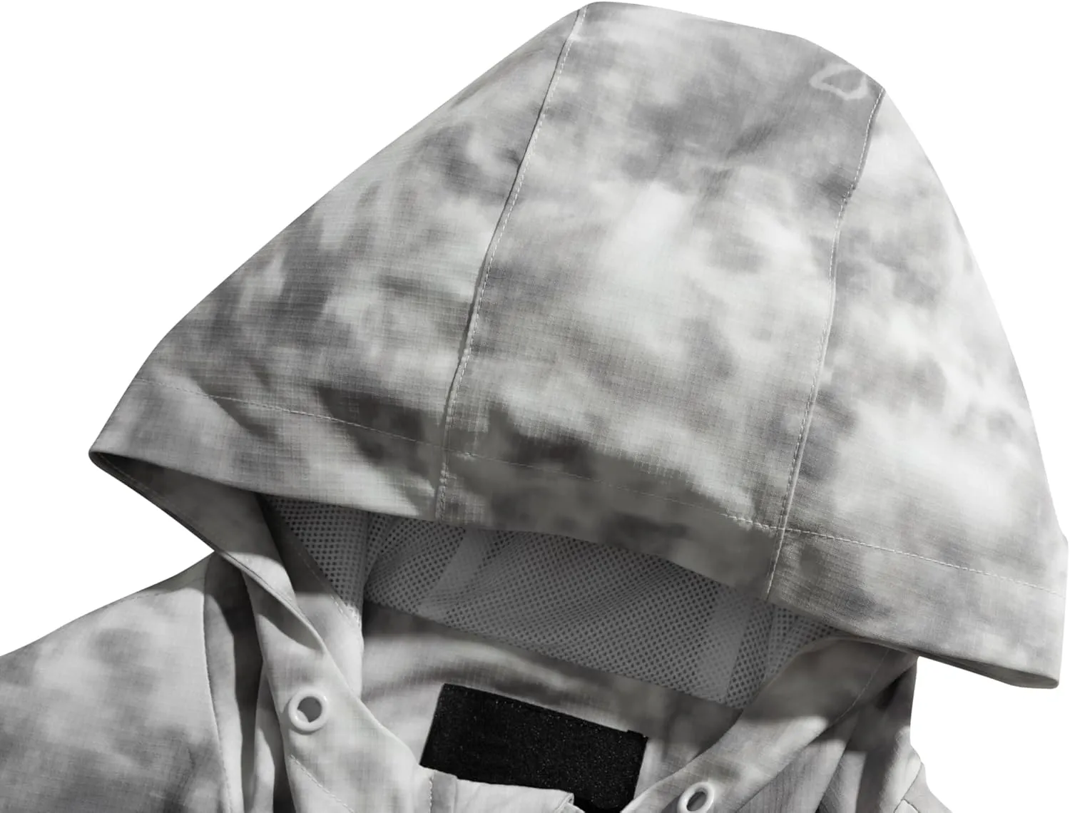 Men's 3D Printed Hooded Jacket Lining Waterproof Softshell Windproof Jacket Ultralight Hiking Rainproof Cycling Jacket