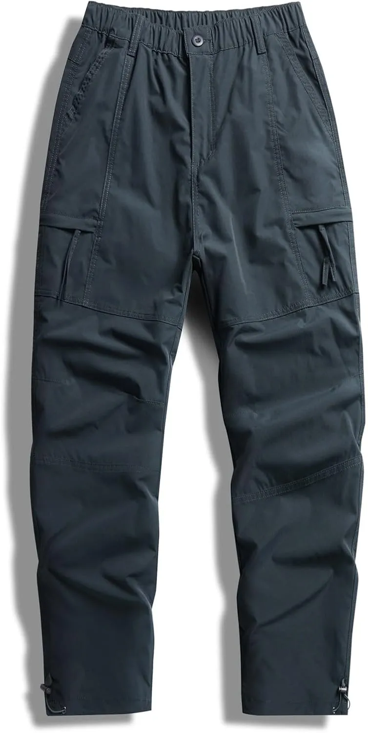 Men's BDU Casual Military Pants Cotton Pocket Multi Color Large Sanitary Pants Elastic Waist Drawstring Joggers