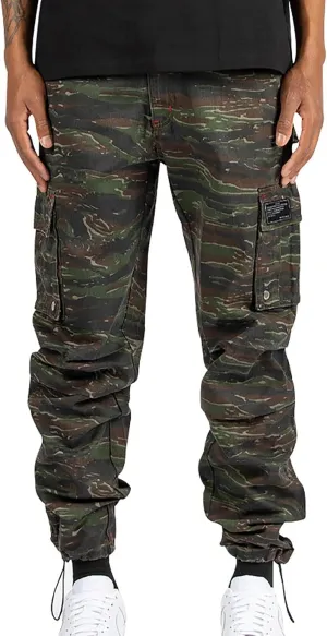Mens Cargo Pants Multi Pockets Baggy Casual Work Hiking Pant Relaxed Fit Lightweight Durable Outdoor Workout Trousers