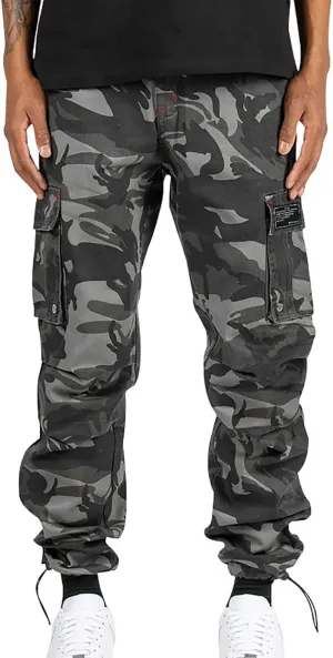 Mens Cargo Pants Multi Pockets Baggy Casual Work Hiking Pant Relaxed Fit Lightweight Durable Outdoor Workout Trousers