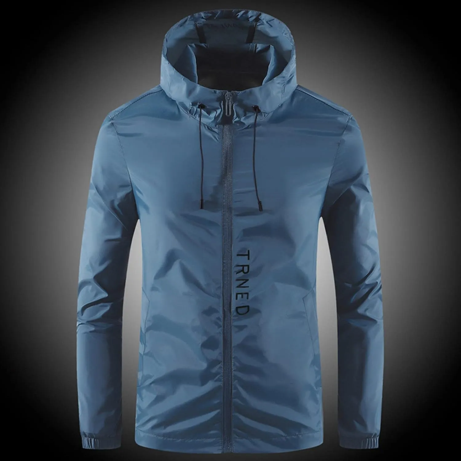 Mens Jacket, Mens Windproof Jacket Waterproof Lightweight Mountain Sports Jacket for Men Hooded Windbreaker Raincoat