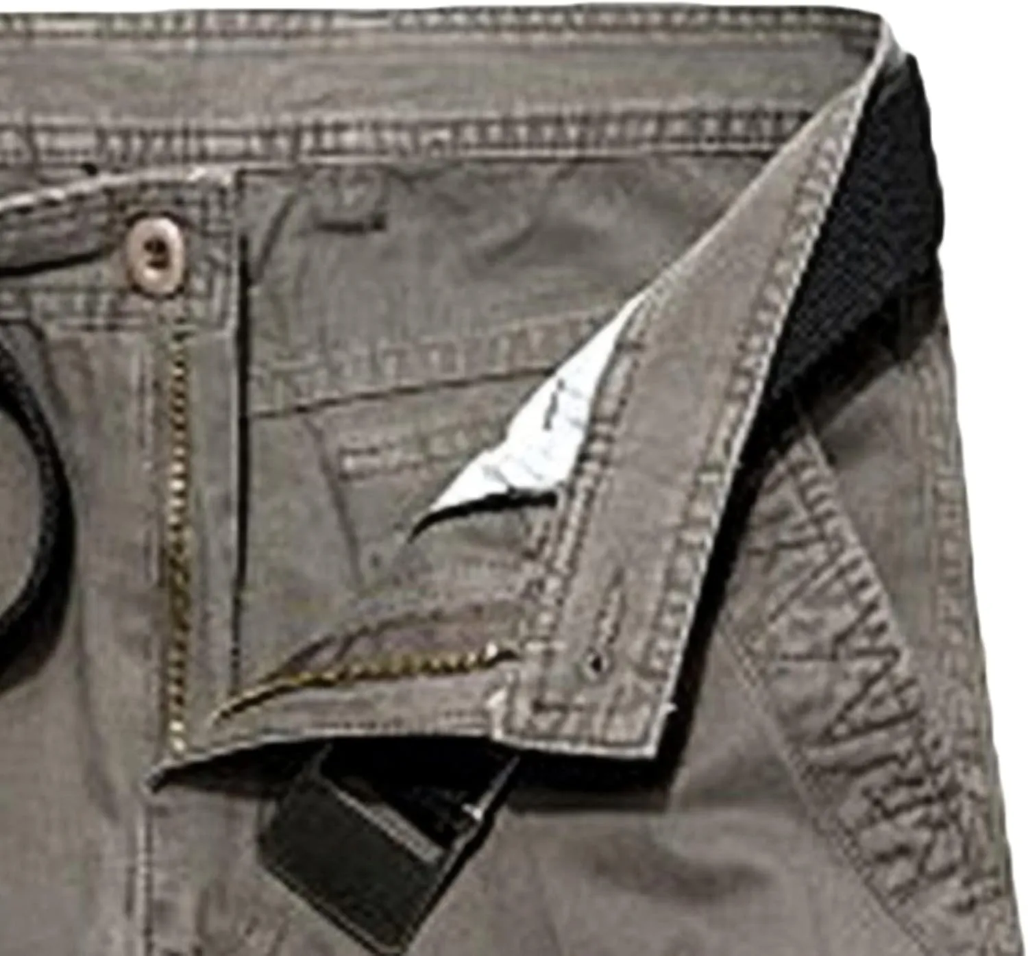 Men's Lightweight Casual Cargo Shorts Twill Zipper Pockets Outdoor Short Pants Cotton Military Army Short No Belt