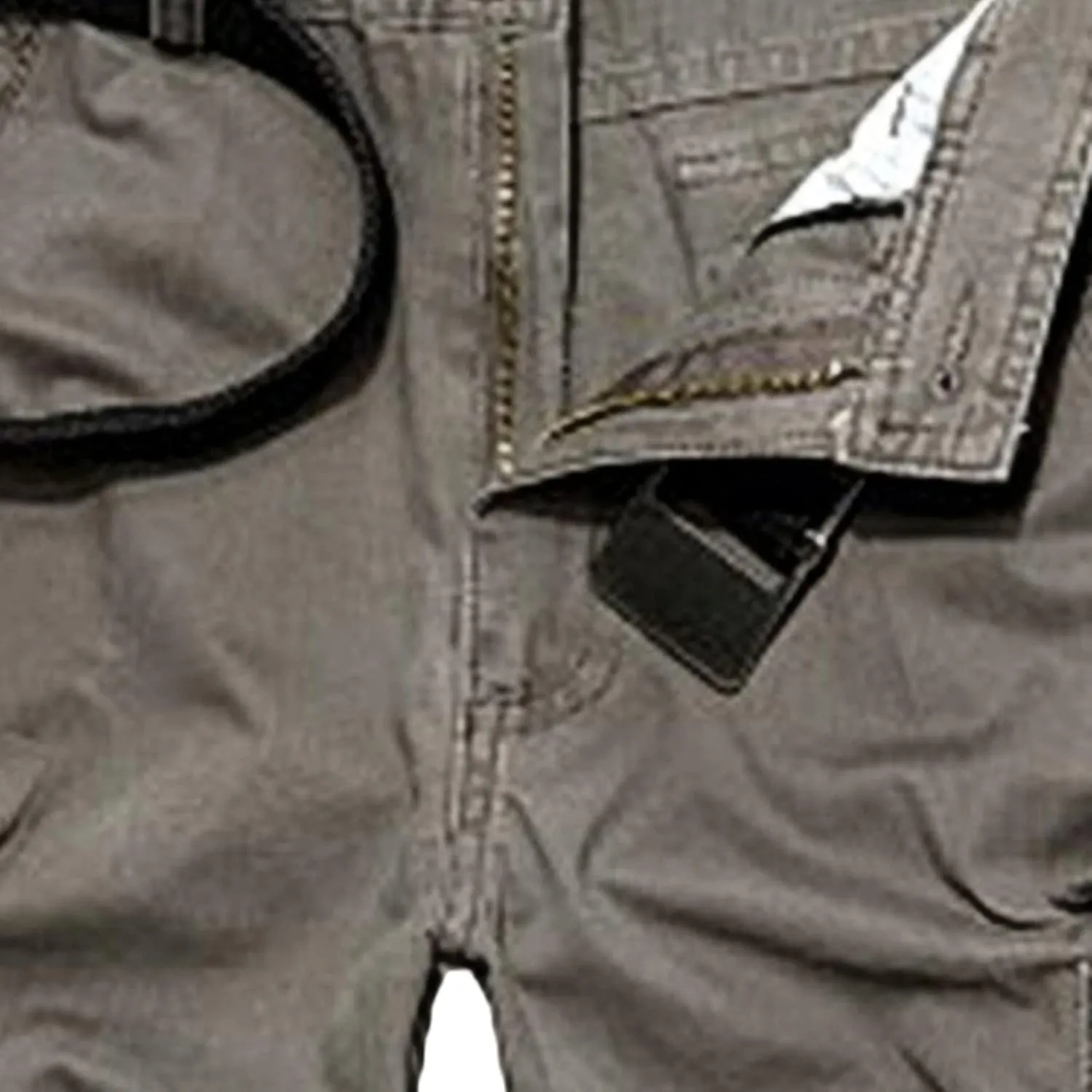 Men's Lightweight Casual Cargo Shorts Twill Zipper Pockets Outdoor Short Pants Cotton Military Army Short No Belt
