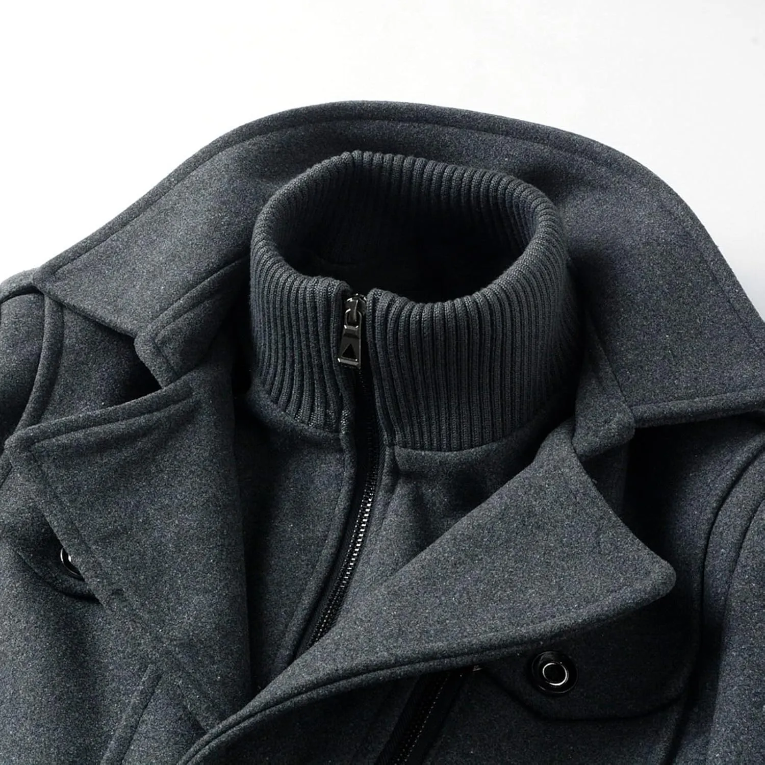 Mens Rain Jacket British Long Trench Coat Men Raincoat Fog Trench Coat Men Wool Overcoat Fog Trench Coat Men Big And
