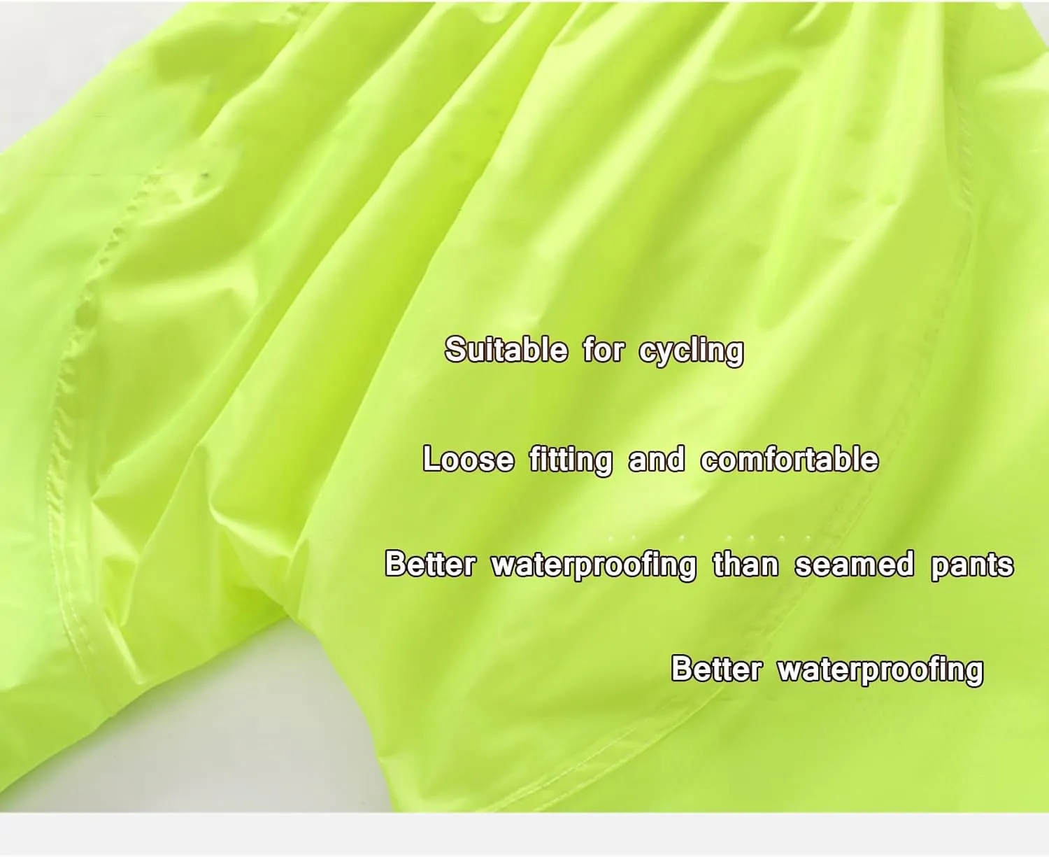 Men’s Raincoat, Hooded Rain Jacket with Pants, Breathable Rain Gear, for Outdoor Sports Cycling Fishing Golf