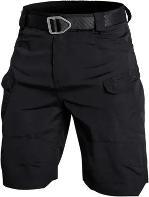 Men's Stretch Tactical Shorts Water Resistant Ripstop Cargo Shorts Outdoor Lightweight Work Hiking Pants